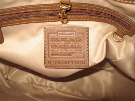 vintage coach bag serial number lookup.